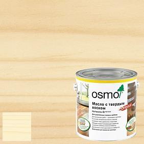 OSMO 3062 бесцветное матовое масло Hartwachs-Öl Original / Масло с твердым воском для деревянных полов и мебели цвет 3065 Бесцветное полуматовое