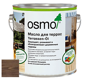 OSMO Terrassen-Öle / Масла для террас цвет 021 Масло для террас, Дуб мореный