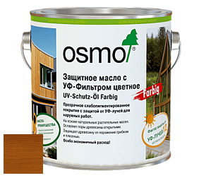 OSMO UV-Schutz-Öl Farbig / Защитное масло лазурь с УФ-фильтром цветное цвет 428 Кедр