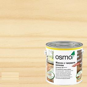 OSMO 3062 бесцветное матовое масло Hartwachs-Öl Original / Масло с твердым воском для деревянных полов и мебели цвет 3062 Бесцветное матовое