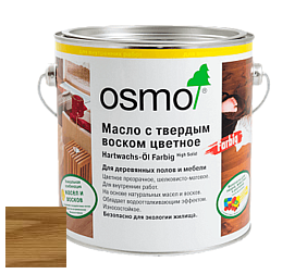 OSMO Hartwachs-Öl Farbig / Масло с твердым воском цветное цвет 3071 Мед