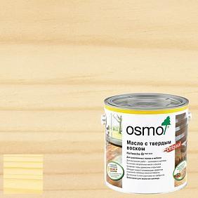 OSMO 3062 бесцветное матовое масло Hartwachs-Öl Original / Масло с твердым воском для деревянных полов и мебели цвет 3011 Бесцветное глянцевое