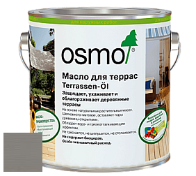OSMO Terrassen-Öle / Масла для террас цвет 019 Масло для террас, Серое