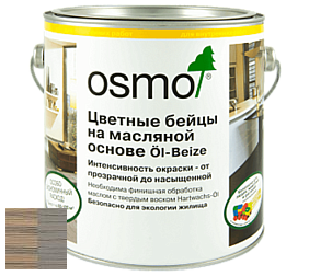 OSMO Öl-Beize / Цветные бейцы (цветное грунтовочное масло) цвет 3512 Серебристо-серый прозрачный