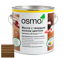 OSMO Hartwachs-Öl Farbig / Масло с твердым воском цветное цвет 3073 Терра