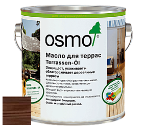 OSMO Terrassen-Öle / Масла для террас цвет 016 Масло для бангкирай, Темное